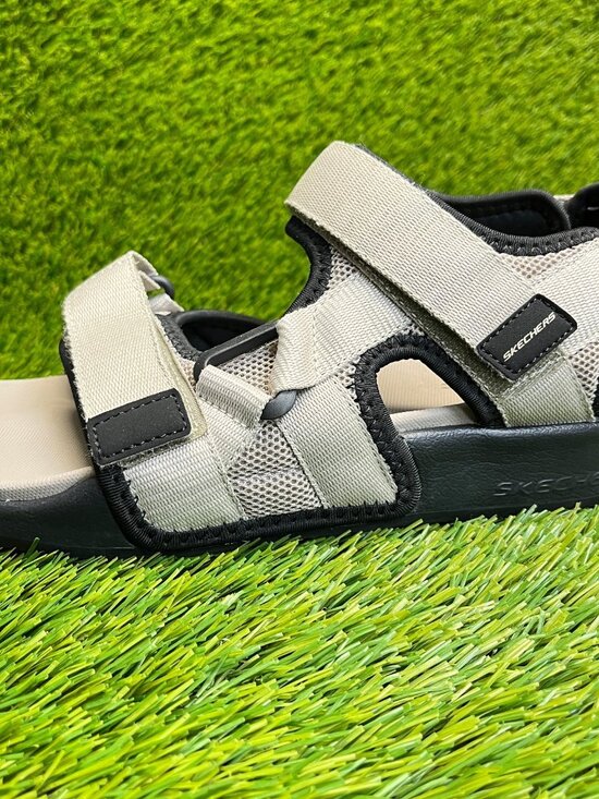 Skechers Sport Gambix 2.0 Mens Size 7 Taupe Black Beach Outdoor Sandals Shoes main image 4